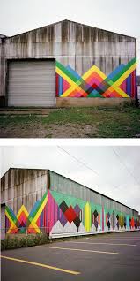 By Maya Hayuk Via Theartcake Com Love The Pattern And The Life It Brings Great Idea For Wooden Or Concrete Fences Resimler Sokak Sanati Sanatsal Resimler