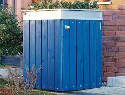 Abfallbehälter im vorgarten sind alles andere als eine schöne visitenkarte des hauses. Bauanleitung Mulltonnenboxen Selbst De