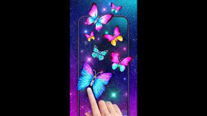 1050 butterfly hd wallpapers and background images. Beautiful Galaxy Butterfly Wallpaper For Your Phone Youtube