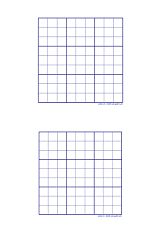 Wenn sie eine leere tabelle hinzufügen möchten, markieren sie die zellen, die in der tabelle. Sudoku Leer Vorlage Raster Leere Vorlagen