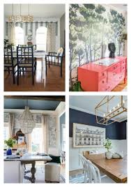 This wallpapered dining room from makinghomematter features a brick wall that gives the space a rustic, farmhouse feel we love. Dining Room Wallpaper Ideas Inspiration From Real Homes