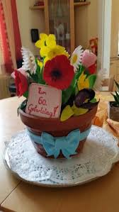 Torte Blumentopf Blumentopf Muttertag Torten