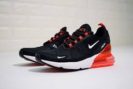 Nike Air Max 270 Flyknit Black Red Ah8060 016 Boys Summer Nike Air Max Boys Running Shoes Nike Air Jordan Shoes