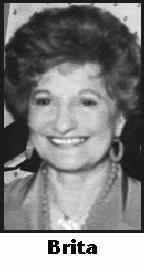 ANTOINETTE BRITA Obituary (2009)