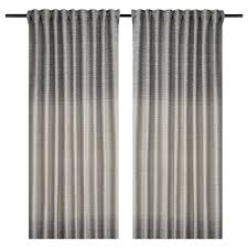 Bjarnhild Curtains 1 Pair Beige Ikea Curtains Curtain Hooks Curtains With Rings