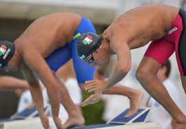 Gregorio paltrinieri of italy celebrates winning gold with gabriele detti of italy, who won bronze in the men's 1500m freestyle final on day 8 of the rio. Gregorio Paltrinieri Blasts Grant Hacketts 1500 Scm Free Record At Euros Swimming Articles