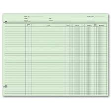 This 8.5x11 6colx40row accounting ledger paper is a free image for you to print out. Amazon Com Accounting Ledger Sheets End Balance Office Products