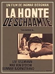 Skammen Shame Ingmar Bergman 1968 Ingmar Bergman Bergman Movies Cinema Posters