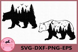 ✓ free for commercial use ✓ high quality images. Forest Svg Bear Svg Woodland Svg Mountains Svg Forest 561838 Cut Files Design Bundles