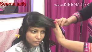 Here are our top 20+ haircuts for guys with round faces along with the styling tips. Change Your Face Looks For Front Hair Cut Bangs Cut Front Bangs Cut Mario Cut Seema Jaitly Youtube