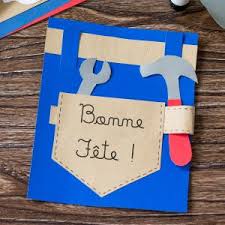 Les papas aussi sont sensibles. Fabriquez Votre Carte De Fete Des Peres Avec Tete A Modeler