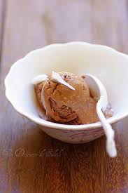 Glace Au Chocolat Lait Concentre Et Coco Gelato Al Cioccolato E Latte Condensato Un Dejeuner De Soleil Glace Au Chocolat Lait Concentre Chocolat