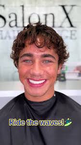 Surfer’s Paradise- More like surfer’s hair goals-Catching waves with these  perm curls.🏄‍♂️🌊 . . . #waveylocks #surfstyle #beachycurls #perm #menperm  #permhair #surfinspired #surfready #permanenthair ...