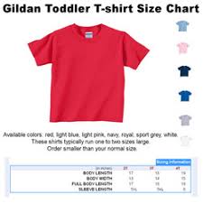 Toddler T Shirt Size Chart Youth Clothes Size Chart Youth