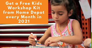 Interested in financial aid for the fall 2020 and spring 2021 academic year? Free Kid S Workshop Kit From Home Depot Each Month In 2021