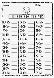 Subtraction Worksheets 1st Grade Pin By Peggy Higginbotham On Kinder Math In 2020 Subtraction Worksheets Year 1 Maths Worksheets Math Worksheet