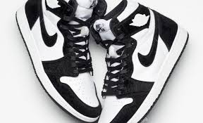 Air Jordan 1 Retro High Og Panda Black White Air Jordan 1 Retro High Og Wmns Panda Air Jordans Sneakers Womens Shoes Wedges