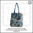 Handmade Ajrak Print Tote Bag