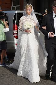 See Nicky Hilton S Gorgeous Valentino Wedding Dress Valentino Wedding Dress Celebrity Wedding Dresses Ball Gown Wedding Dress