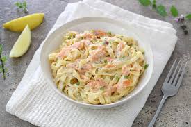 Recette Tagliatelles Au Saumon Fume A L Italienne En Video Recette Tagliatelle Au Saumon Fume Recette Tagliatelle Saumon Tagliatelles
