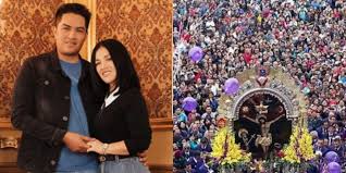 Katy Jara y su esposo causan polémica al criticar a los creyentes del  'Señor de los Milagros' - Infobae
