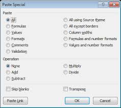 Copy paste tabel excel dengan paste option. Belajar Excel Memahami Berbagai Jenis Copy Paste Pada Excel