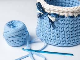 The simple knit basket pattern is on traditional needles, which i still love to use, of course! 10 Free Crochet Basket Patterns