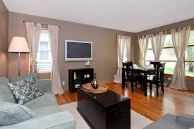 Magnolia's elemental is a warm brown with soft yellow undertones that gives off a more traditional or stately feel, depending on the furniture you pair with it. Living Room And Dining Room Combo Paint Ideas Novocom Top