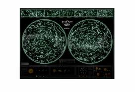 Glowing Star Map Star Chart 2613634 Pngtube