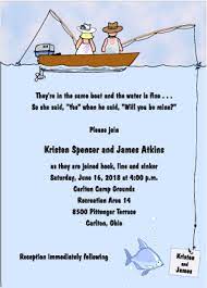 Fishing Boat Wedding Invitations Fishing Wedding Fish Wedding Invitations Fishing Themed Wedding