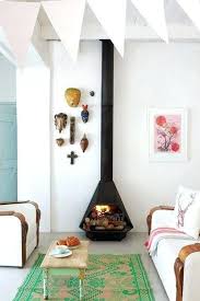 Mid Century Wood Burning Stove Log Burning Stove In Modern Living Room Image No Burnin In 2020 Freestanding Fireplace Wood Stove Decor Decor