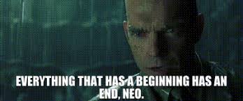 I know you're out there. Yarn Everything That Has A Beginning Has An End Neo The Matrix Revolutions 2003 Video Gifs By Quotes 96b749d9 ç´—