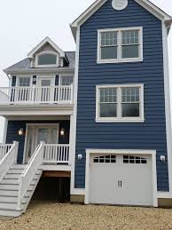Monogram® double 4 clapboard in sterling gray. Ready To Move In Westchestermod Wolfbuilding Andersenwindows Clopaydoors Vinyl Siding House Blue Siding Exterior House Colors