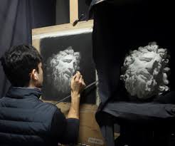 Beautiful cast drawing by...