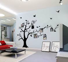 Big Huge Black Wall Decal Sticker Removable Photo Frame Tree Family Quote Branches 200 250cm Package Includ Wall Vinyl Decor Tree Wall Decal Wall Decor Decals