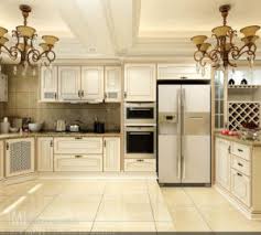 Especially those white melamine cabinets with the strip of oak on the bottom of each door. China European Classical Antique White Oak Solid Wood Kitchen Cabinet China Kitchen Cabinets Kitchen Furniture