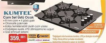 Filtreleme ve fiyat sıralama özelliklerini kullanarak sizin için. Kumtel Cam Set Ustu Ocak Dogalgazli Indirimde Market