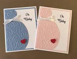 Handmade Oh Baby Card Baby Shower New Baby It S A Boy It S A Girl Baby Cards Handmade Baby Boy Cards Handmade Baby Shower Cards Handmade