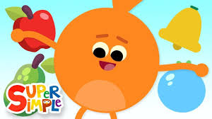 Red Yellow Green Blue Featuring The Bumble Nums Super Simple Songs Youtube In 2020 Super Simple Songs Color Songs Color Song For Kids