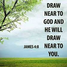 James beckons us to draw near to god just as the priests in the old testament would draw near to god in the temple sanctuary. Pin On Inspiration