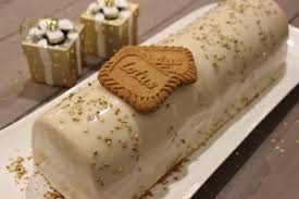 Buche Speculoos Pommes Caramel Au Beurre Sale Recette Dessert Noel Pomme Caramel Buche Speculoos