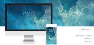 Get Ios 7 Lock Screen Style Screensaver On Mac Os X Posted On Jan 15 2014 When Apple Launched The Iphone 5s And 5c And Along Wi Screen Savers Mac Os Ios 7