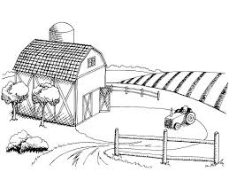 Check spelling or type a new query. Farm Field Graphic Art Black White Landscape Illustration Vector Clipart Image