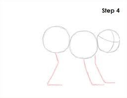 Draw the back and lower stomach area. How To Draw A Monkey