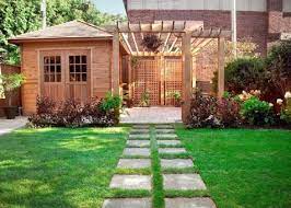 10x10 Cedar Sonoma Backyard Shed In Toronto Ontario Backyard Shed Traditional Landscape Pergola