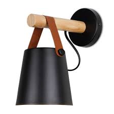 Wooden wall lights black wall lights wooden lanterns wood lamps wooden walls plug in wall lights black lamps bedroom lighting wall sconce add contemporary nordic features to any room in your house with these modern hanging wall lamps! Wooden Lantern Nordic Hanging Wall Lamp Secret Warehouse