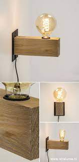 sfeervolle houten wandlamp met zwart www straluma nl slaapkamer lampen woonkamerlampen lampen