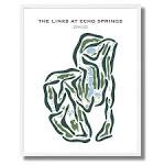 The Links at Echo Springs, Ohio Golf Course Maps and Prints - Golf ...