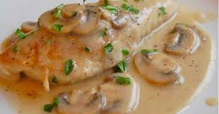 Escalope De Poulet Et Champignons Au Thermomix Recette Thermomix Cuisses De Poulet Recette Cuisse Poulet Recettes De Cuisine