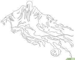 How To Draw Dementors 8 Steps With Pictures Harry Potter Creatures Harry Potter Dementors Harry Potter Drawings